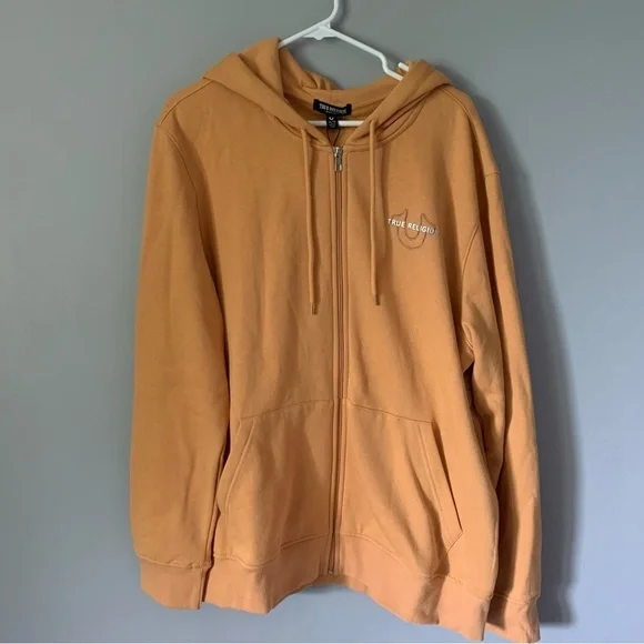 NWT. TRUE RELIGION Men’s Multi Horseshoe Zip Up